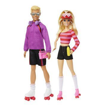 Набір Barbie Fashionistas Барбі та Кен На роликах удвох (HXK90)