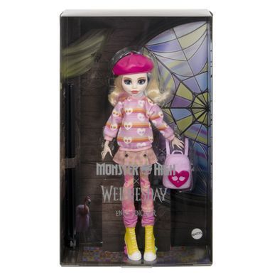 Кукла Monster High X Wednesday Энид (HXJ05)