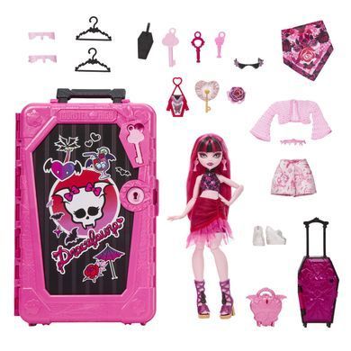 MONSTER HIGH JDR50 Набор-сюрприз "Ужас-секреты Дракулоры" серии "Кошмарные каникулы" Monster High